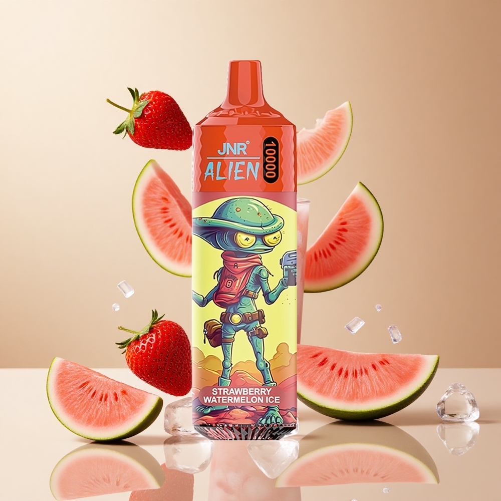 Fresa Sandía Hielo JNR Alien 10000 Puffs 20ml E-líquido