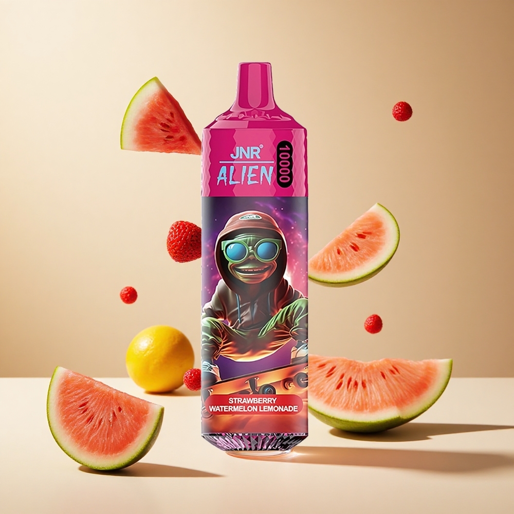 Fresa Sandía Limonada JNR Alien 10000 Puffs 20ml E-líquido