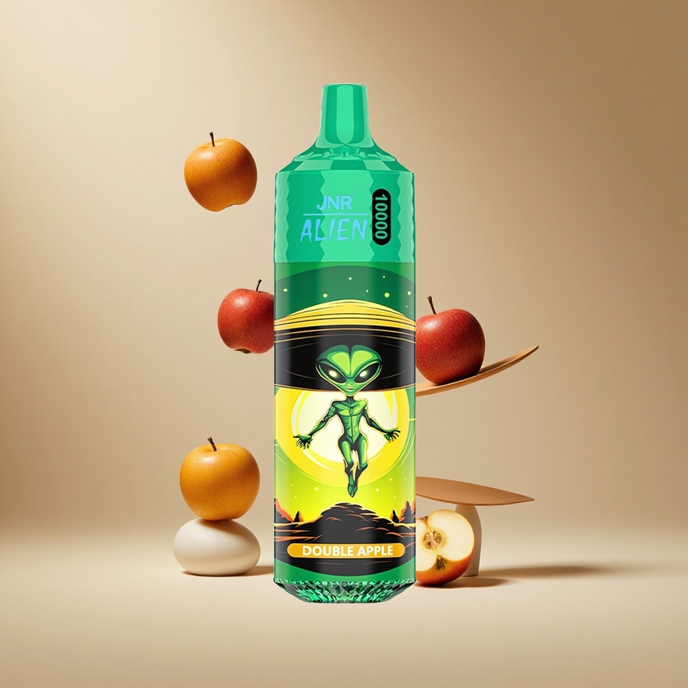 Manzana Doble JNR Alien 10000 Puffs 20ml E-líquido