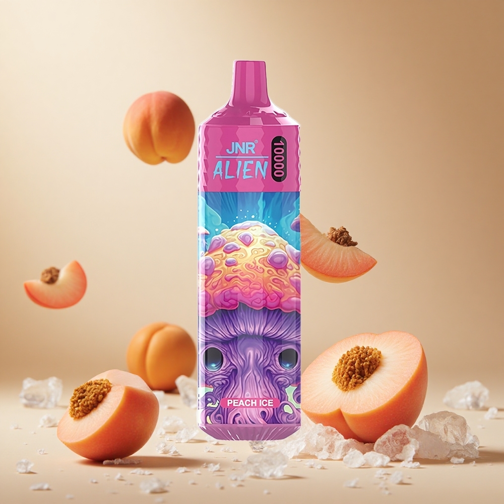 Melocotón Hielo JNR Alien 10000 Puffs 20ml