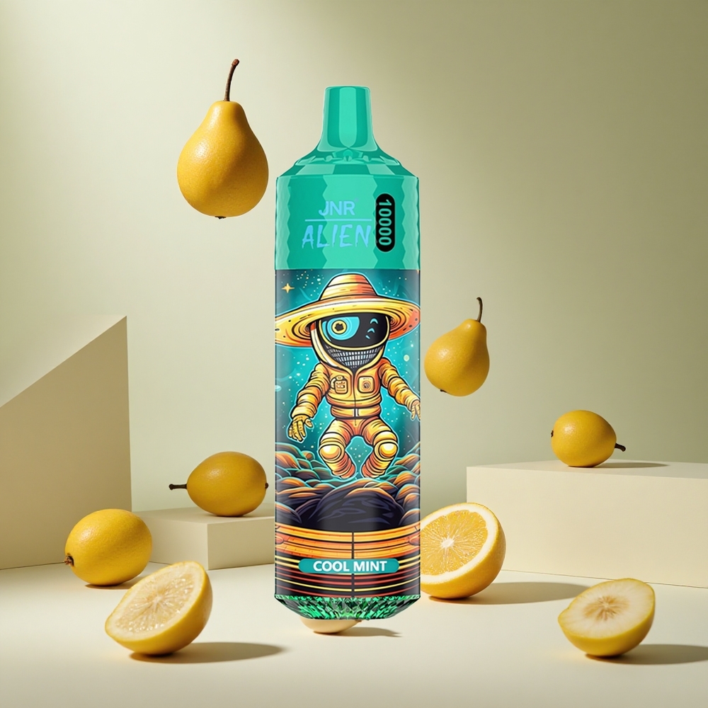 Menta Fresca JNR Alien 10000 Puffs 20ml E-líquido