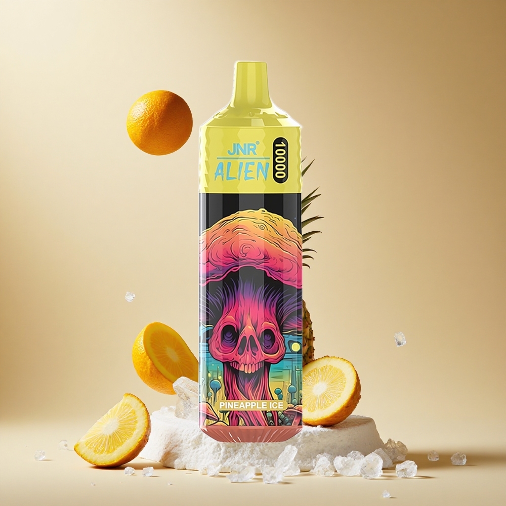 Piña Helada JNR Alien 10000 Puffs Tipo-C Carga Rápida