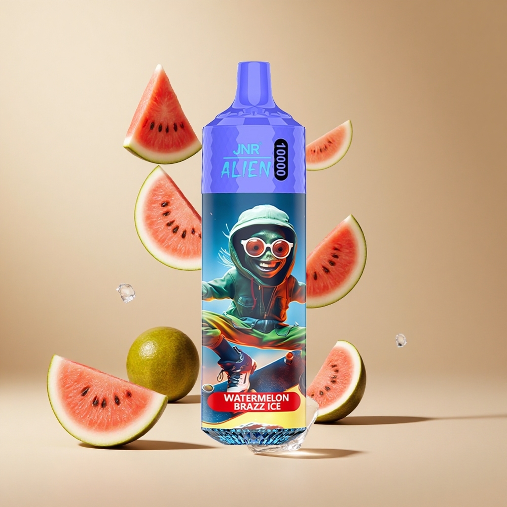 Sandía Brazz Hielo JNR Alien 10000 Puffs 20ml E-líquido