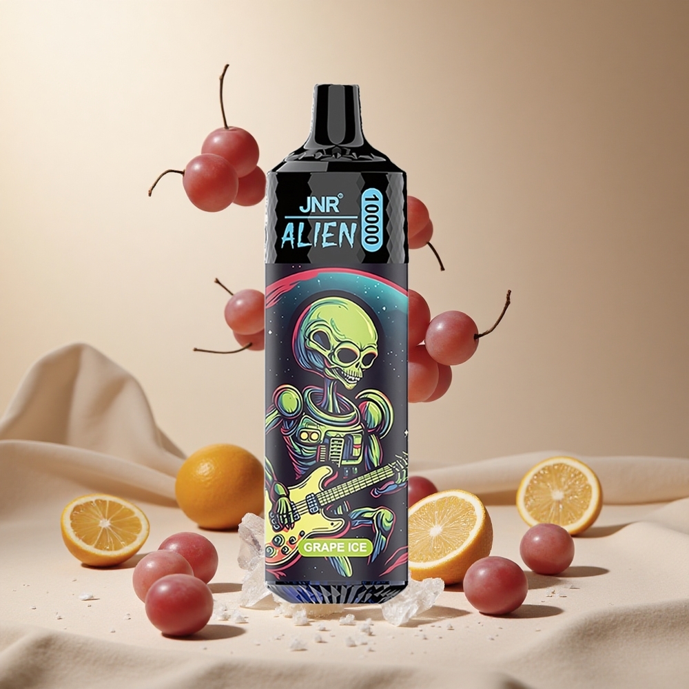 Uva Helado JNR Alien 10000 Puffs Tipo-C Carga Rápida