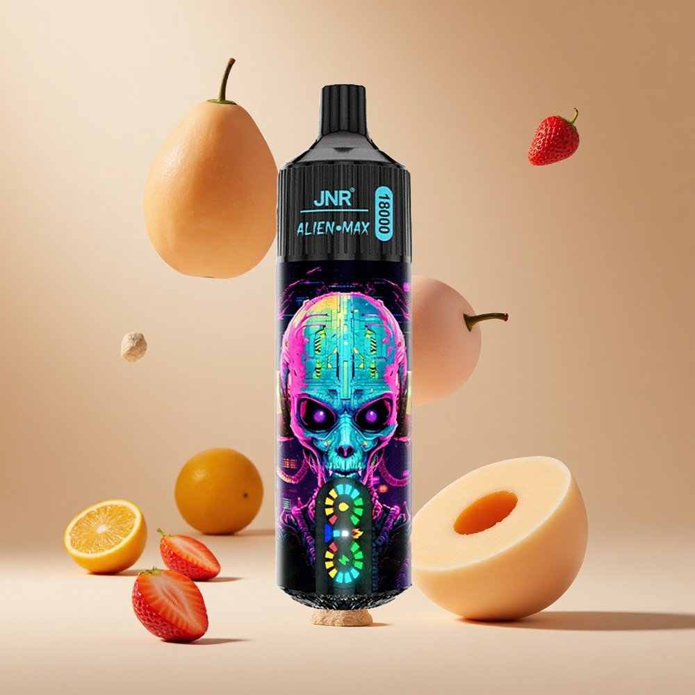 Fresa Hubba Bubba JNR Alien Max 18000 Puffs Pantalla LED Inteligente