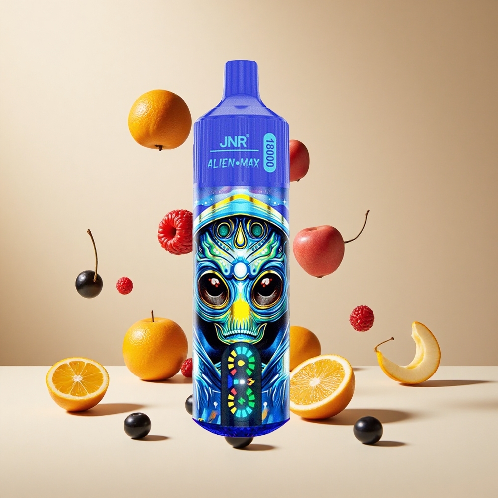 Mezcla de Bayas JNR Alien Max 18000 Puffs Pantalla LED Inteligente