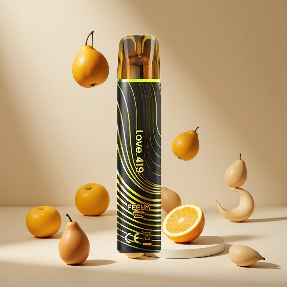 Amor 419 JNR Black&Golden 800 Puffs Vape Desechable