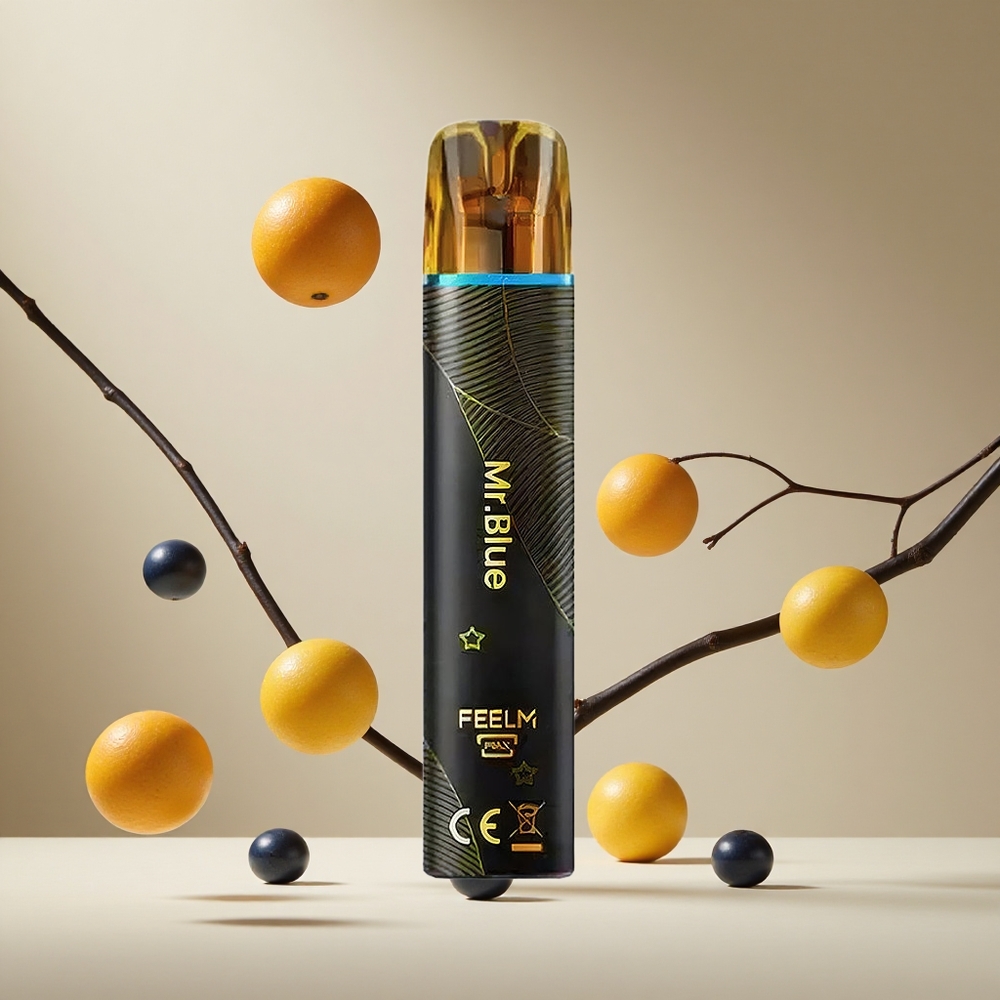 AzulJNR Black&Golden 800 Puffs Vape Desechable