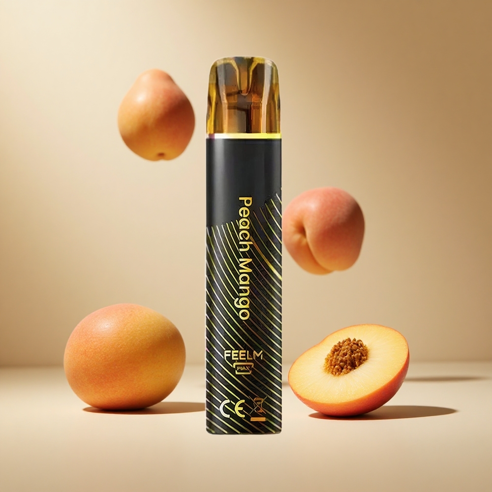 Durazno Mango JNR Black&Golden 800 Puffs Vape Desechable