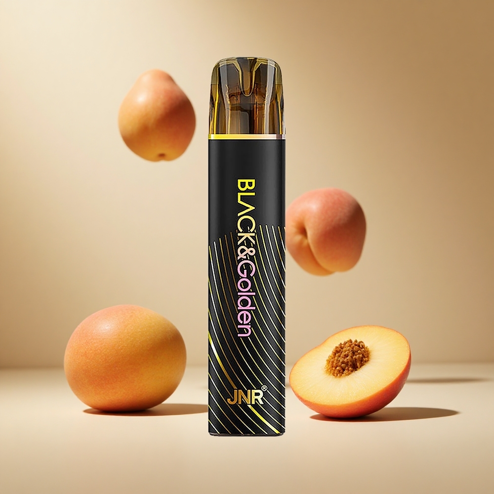 Durazno Mango JNR Black&Golden 800 Puffs Vape Desechable