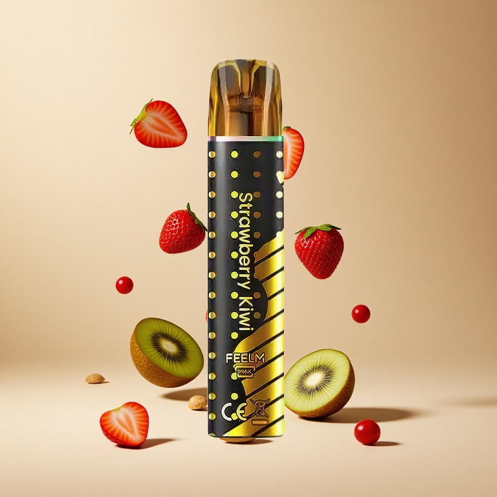 Fresa Kiwi JNR Black&Golden 800 Puffs Vape Desechable