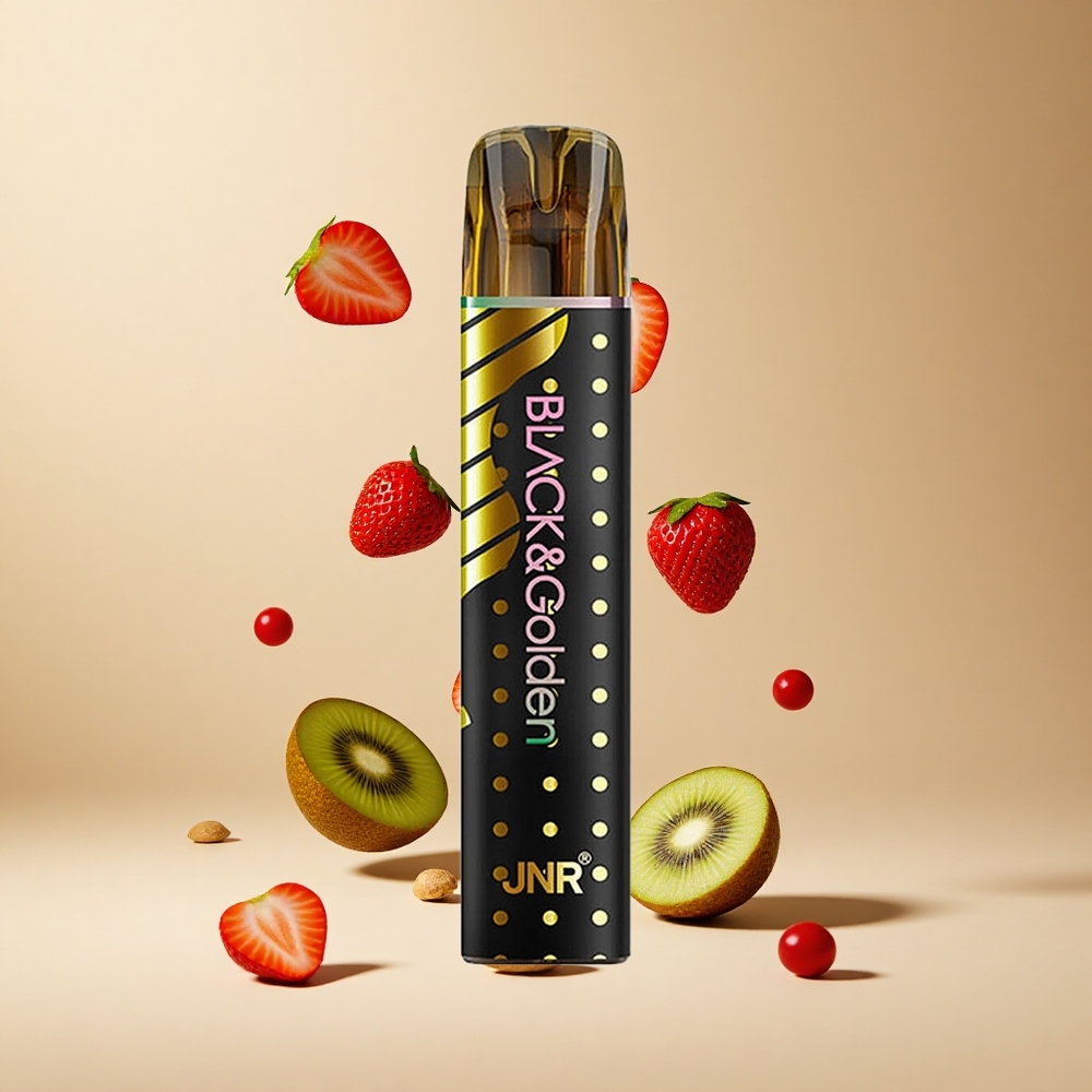 Fresa Kiwi JNR Black&Golden 800 Puffs Vape Desechable