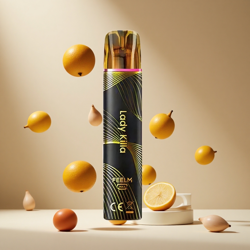 Lady killa JNR Black&Golden 800 Puffs Vape Desechable
