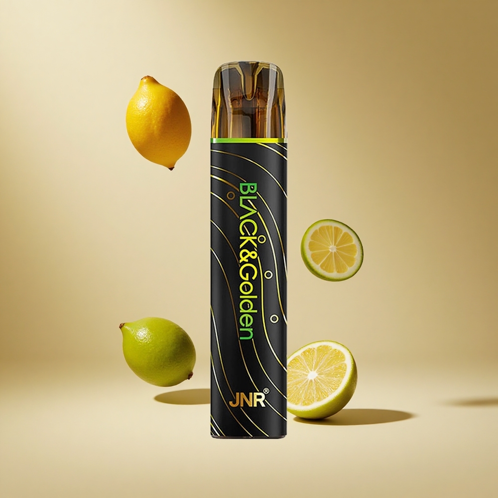Limón & Lima JNR Black&Golden 800 Puffs Vape Desechable