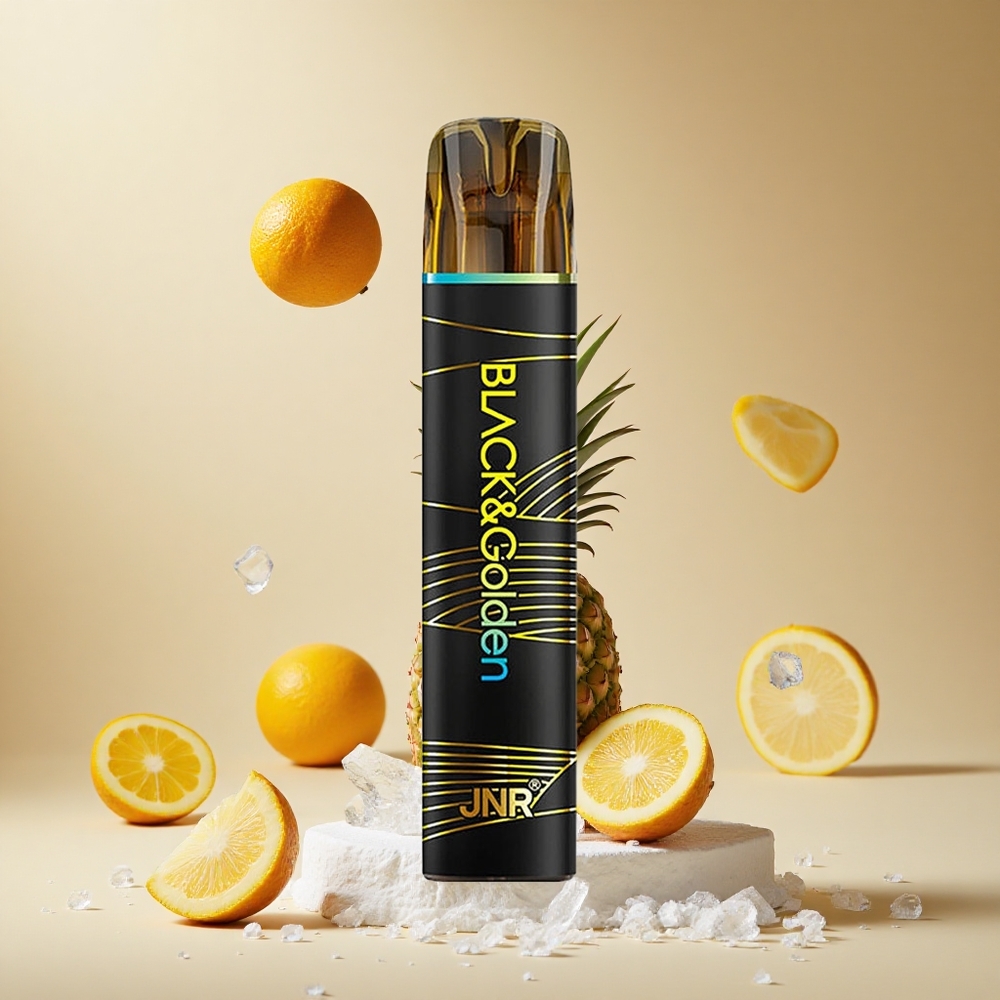 Piña Helada JNR Black&Golden 800 Puffs Vape Desechable