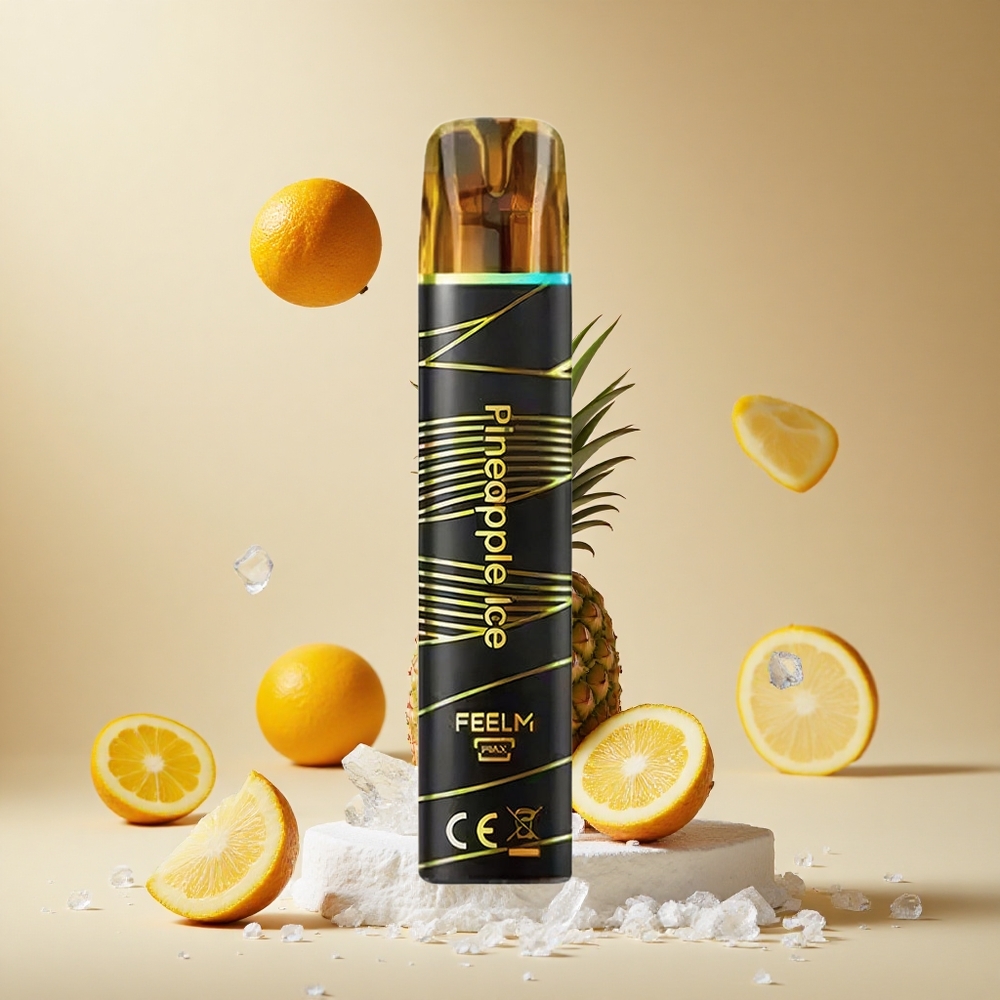 Piña Helada JNR Black&Golden 800 Puffs Vape Desechable
