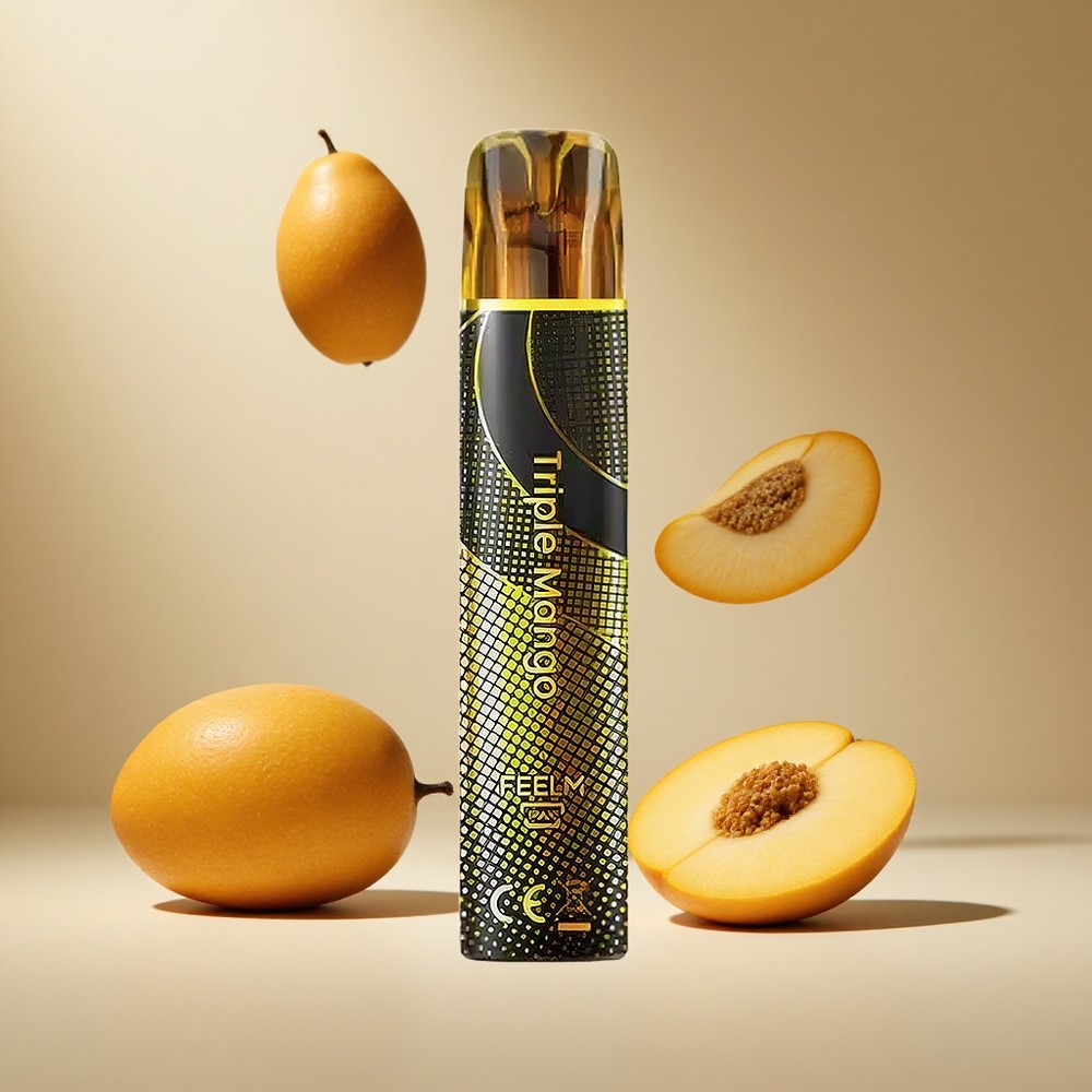 Triple Mango JNR Black&Golden 800 Puffs Vape Desechable
