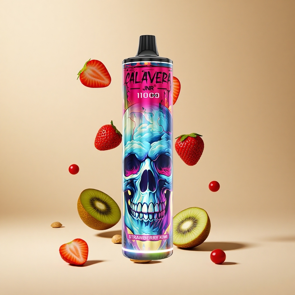Fresa Kiwi JNR Calavera 11000 Puffs 21ml