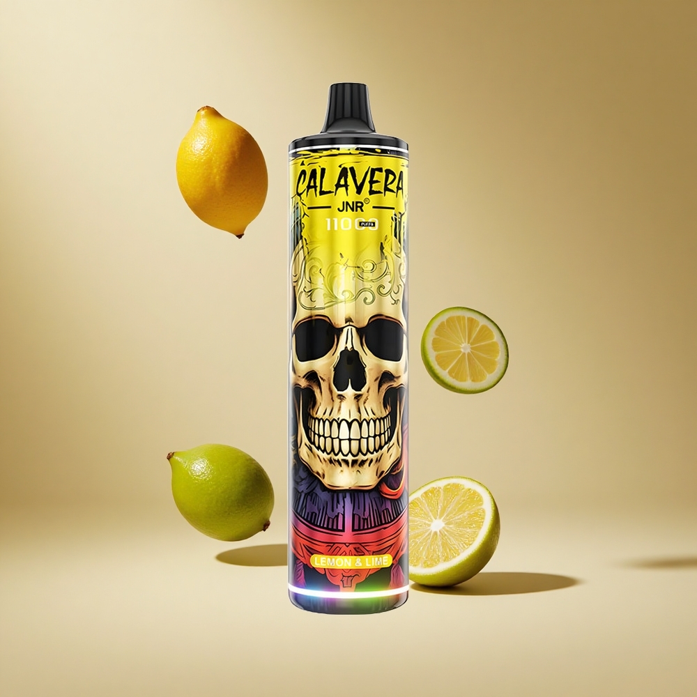 Limón y Lima JNR Calavera 11000 Puffs 21ml Capacidad de E-Líquido