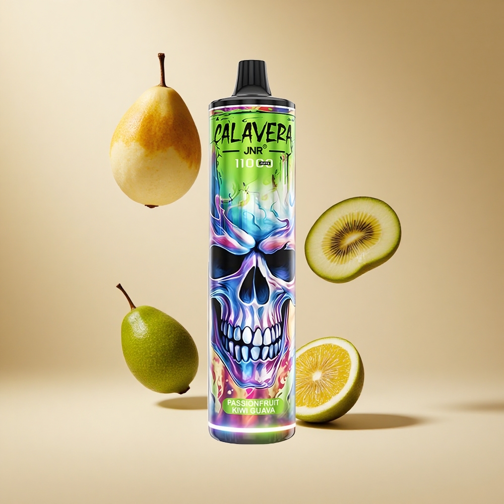 Maracayá Kiwi Guayaba JNR Calavera 11000 Puffs 21ml