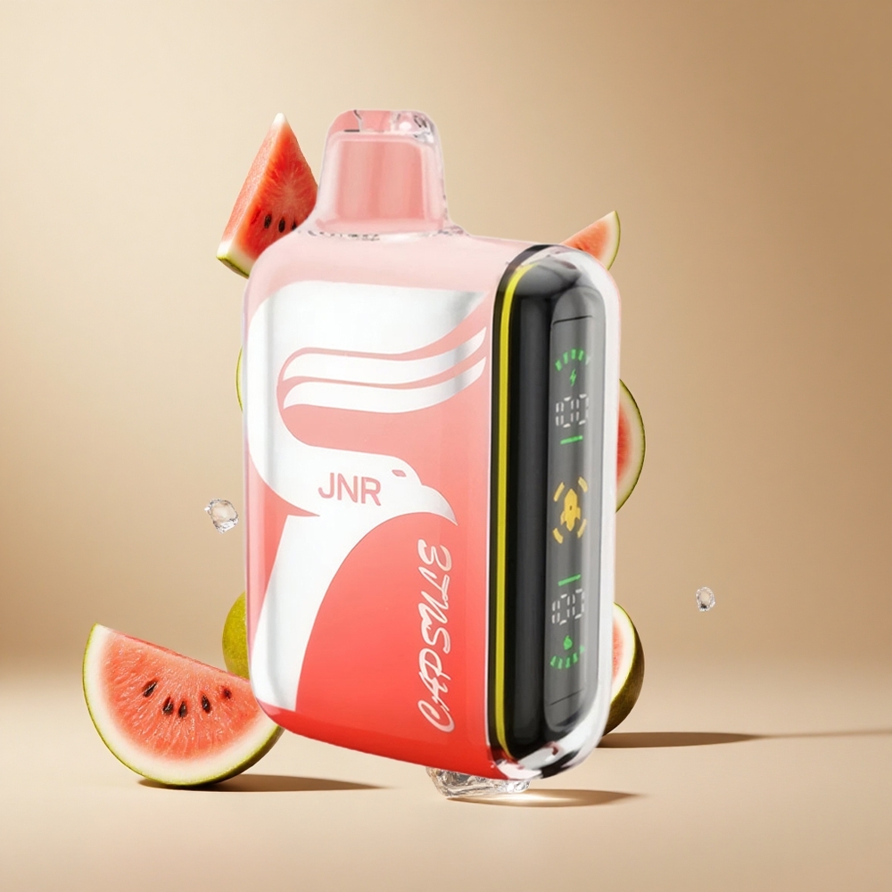 Sandía Brazz Hielo JNR Capsule 15000 Puffs 20ml Dual Mesh Coil