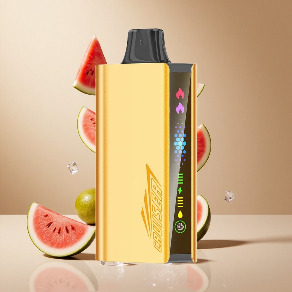 Sandía Helada JNR Cruiser 12000 Pufs Vape Desechable Sin Carga con Pantalla Animada