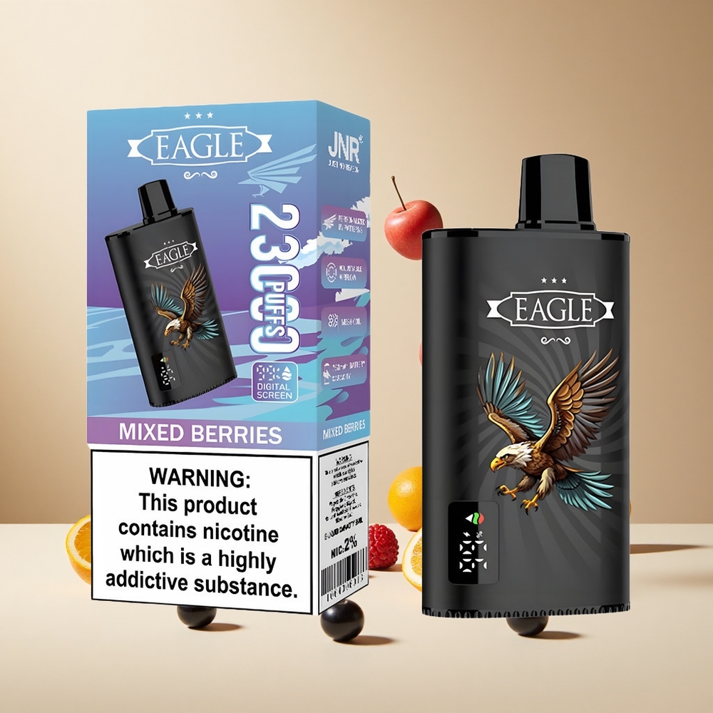 Bayas Mixtas JNR EAGLE Smart 23000 Puffs Pantalla Digital
