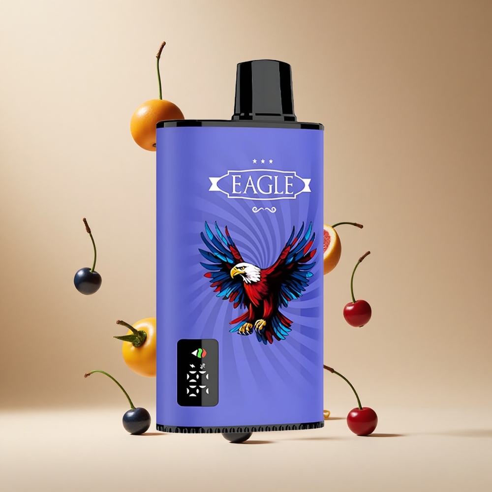 Frambuesa Azul Cereza JNR EAGLE Smart 23000 Puffs con Pantalla Digital