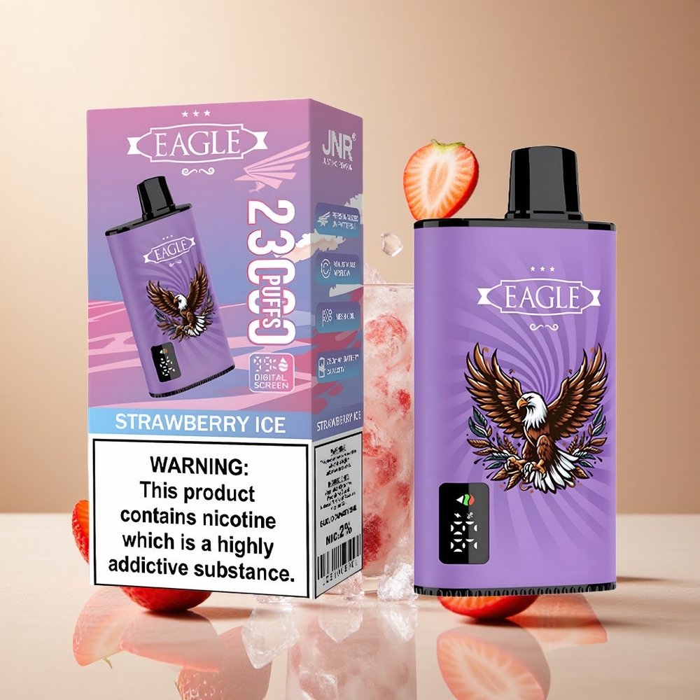 Fresa Helada JNR EAGLE Smart 23000 Puffs Pantalla Digital