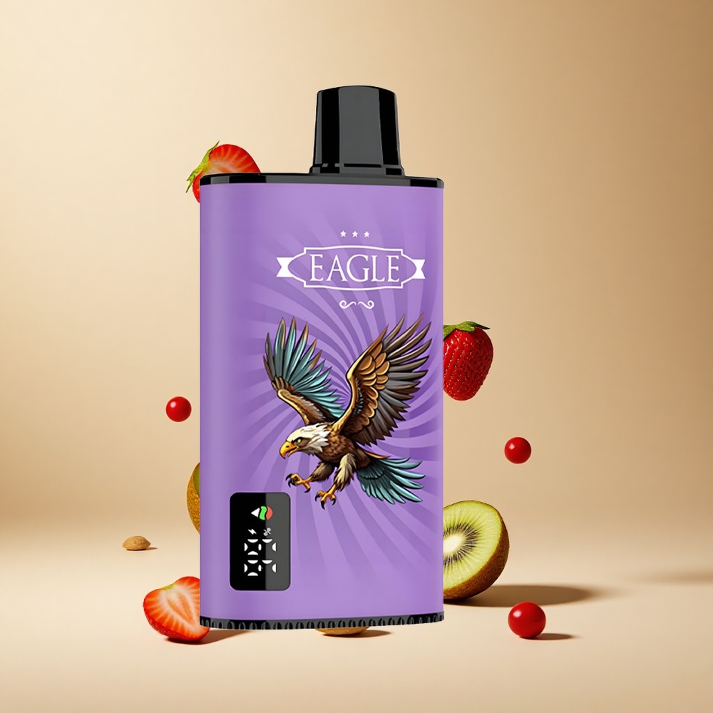 Fresa Kiwi JNR EAGLE Smart 23000 Puffs Pantalla Digital
