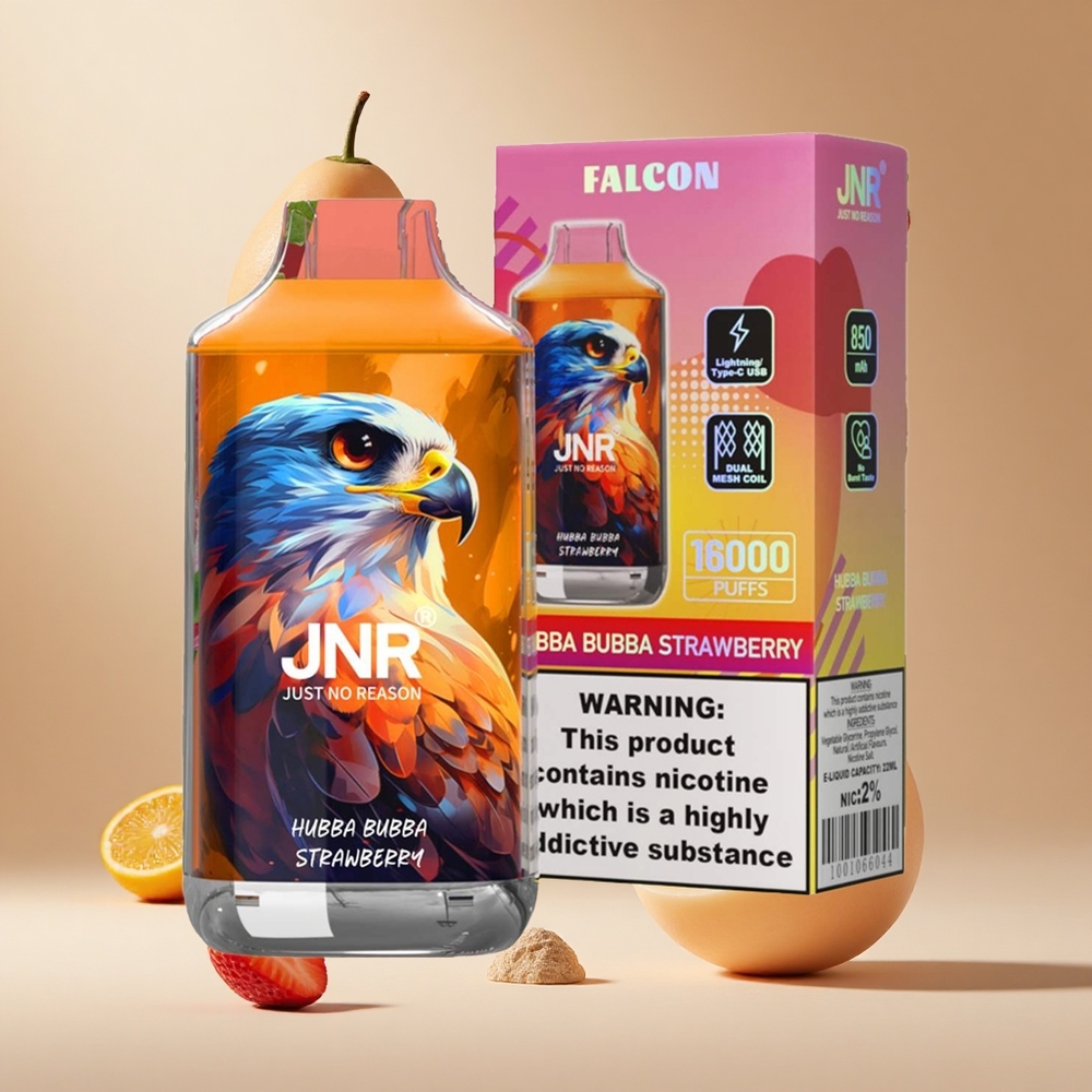 Fresa Hubba Bubba JNR Falcon 16000 Puffs con Pantalla LED Inteligente