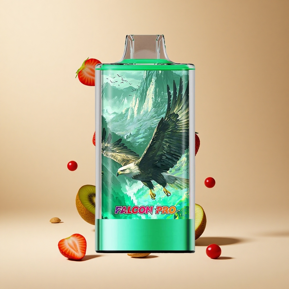 Fresa Kiwi JNR Falcon Pro 28000 Puffs Dual Malla