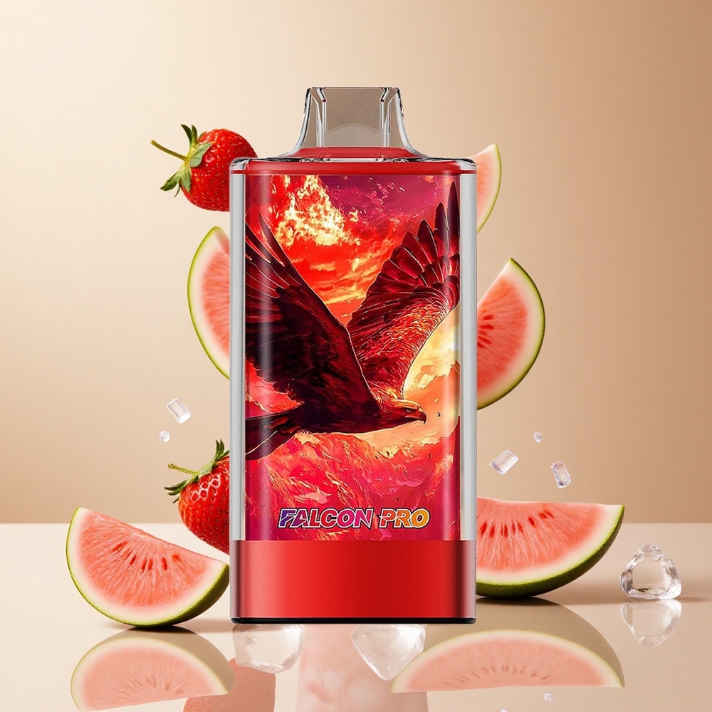 Fresa Sandía Hielo JNR Falcon Pro 28000 Puffs Dual Mesh Coil
