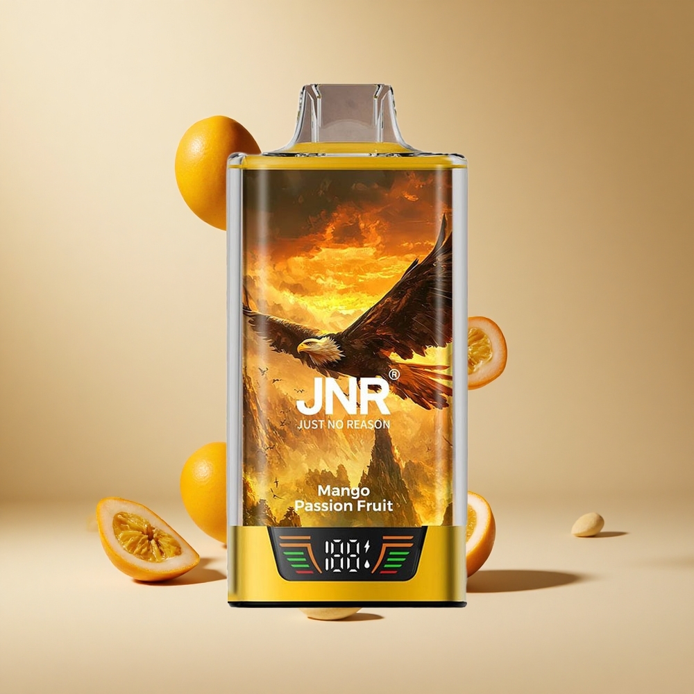Mango Maracuyá JNR Falcon Pro 28000 Bocadas 5% Nicotina
