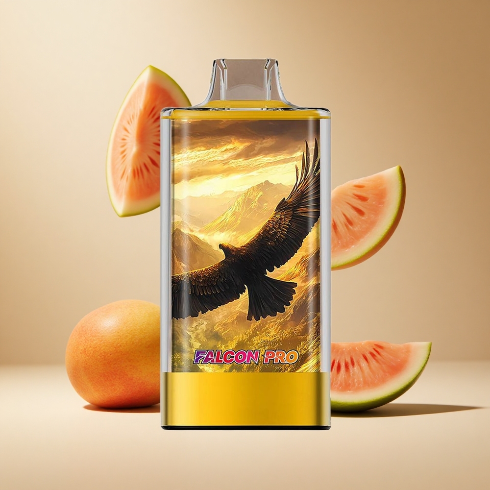Melocotón Mango Sandía JNR Falcon Pro 28000 Vape Desechable 28000 Puffs Dual Mesh Coil