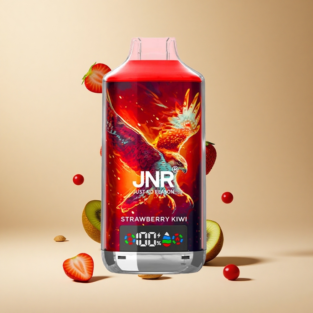 Fresa Kiwi JNR Falcon X 18000 Puffs con Pantalla Digital