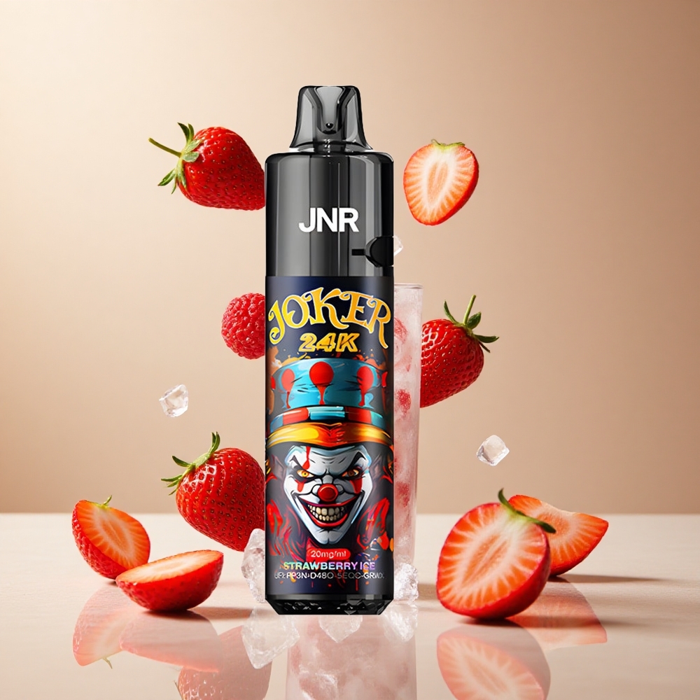Fresa Helado JNR Joker 24000 Puffs 2% Nicotina