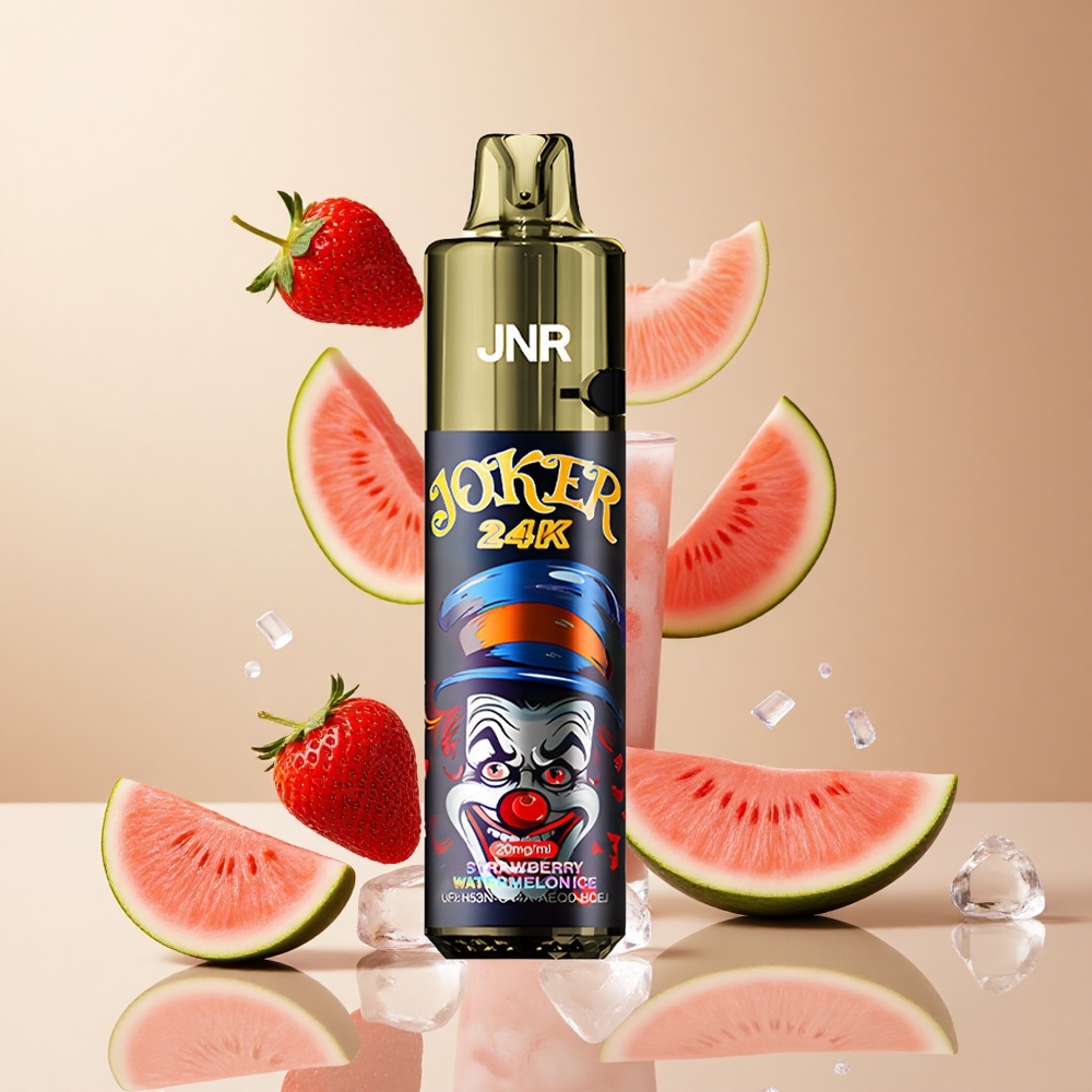 Fresa Sandía Hielo JNR Joker 24K Puffs Recargable 24000 Puffs