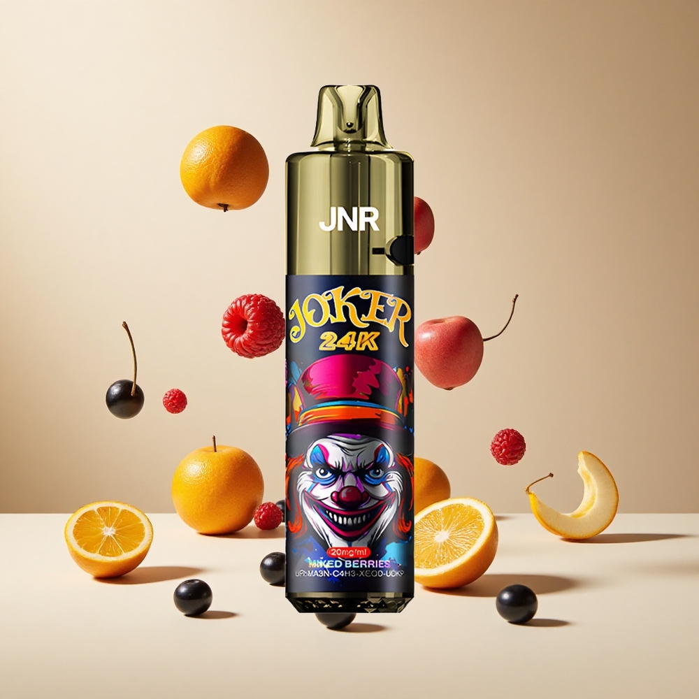 Mezcla de Bayas JNR Joker 24K Puffs Recargable 24000 Puffs