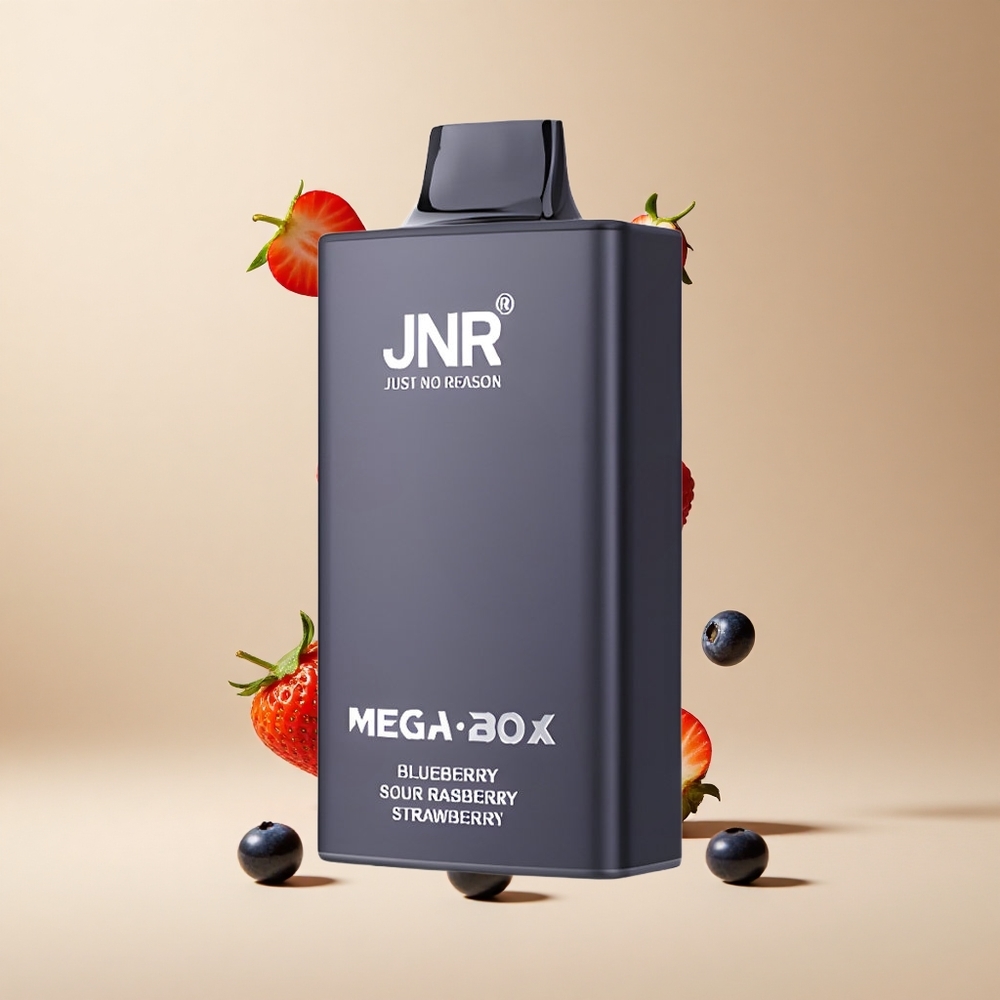 Arándano Agrio Frambuesa Fresa JNR Mega Box 25000 Puffs con Batería 850mAh