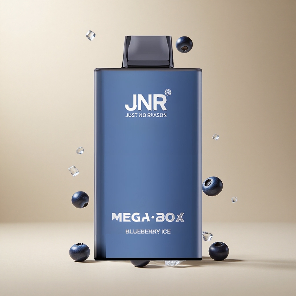 Arándano Azul Helado JNR Mega Box 25000 Puffs Tipo-C Carga Rápida