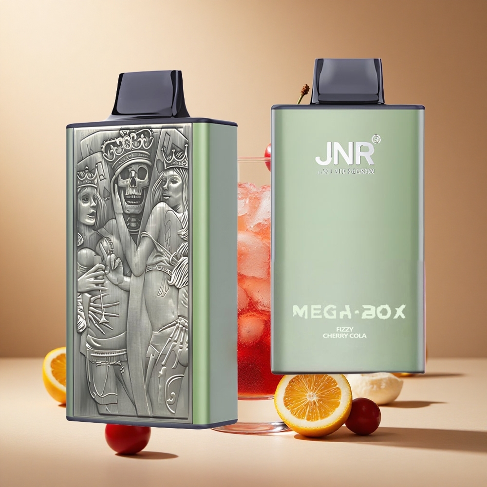 Cereza Cola Fizz JNR Mega Box 25000 Puffs Tipo-C Carga Rápida
