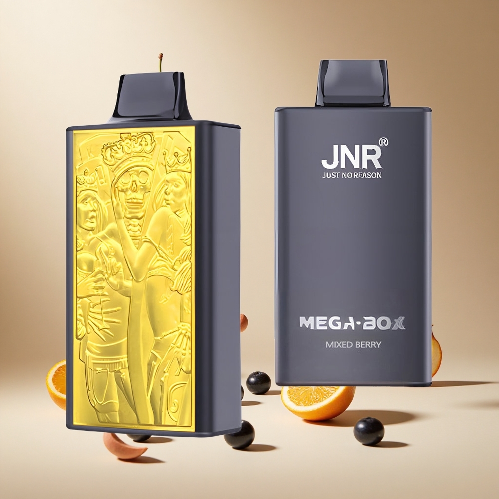 Combinación de Bayas Mixtas JNR Mega Box 25000 Puffs Capacidad de 30ml