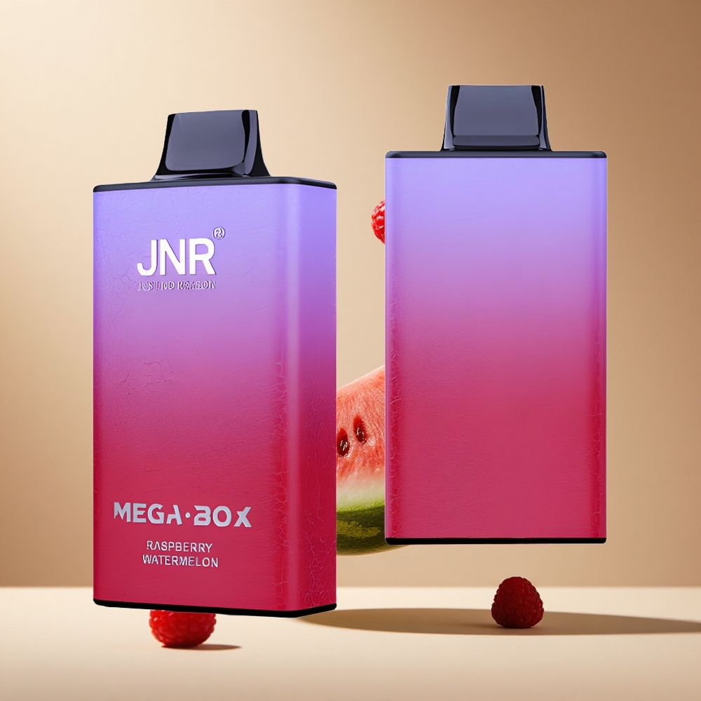 Frambuesa Sandía JNR Mega Box 25000 Puffs con Carga Rápida Type-C