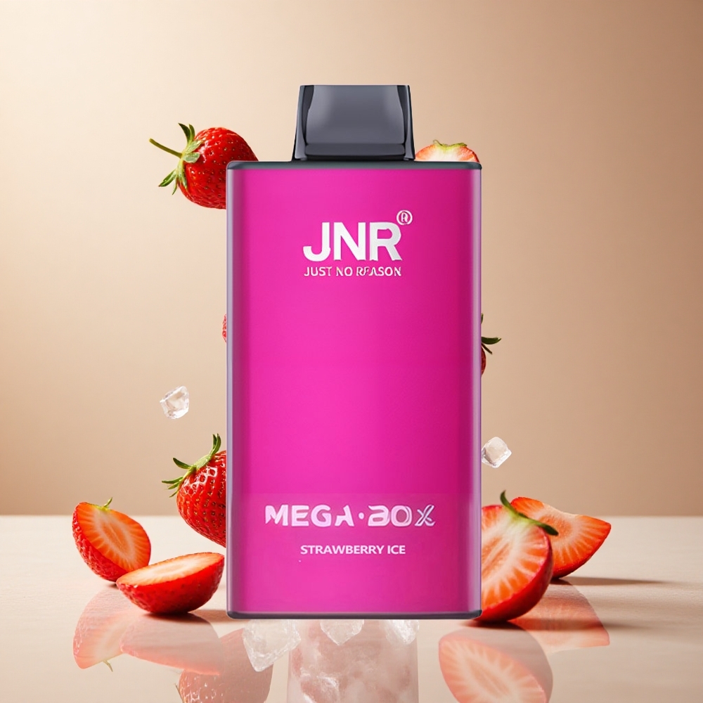 Fresa Helada JNR Mega Box 25000 Puffs 30ml Capacidad de E-líquido