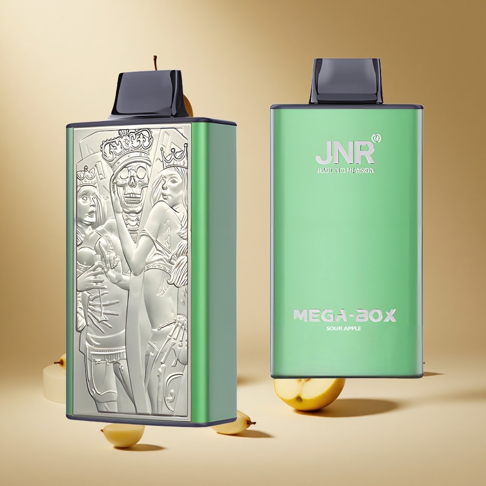 Manzana Ácida JNR Mega Box 25000 Puffs 30ml