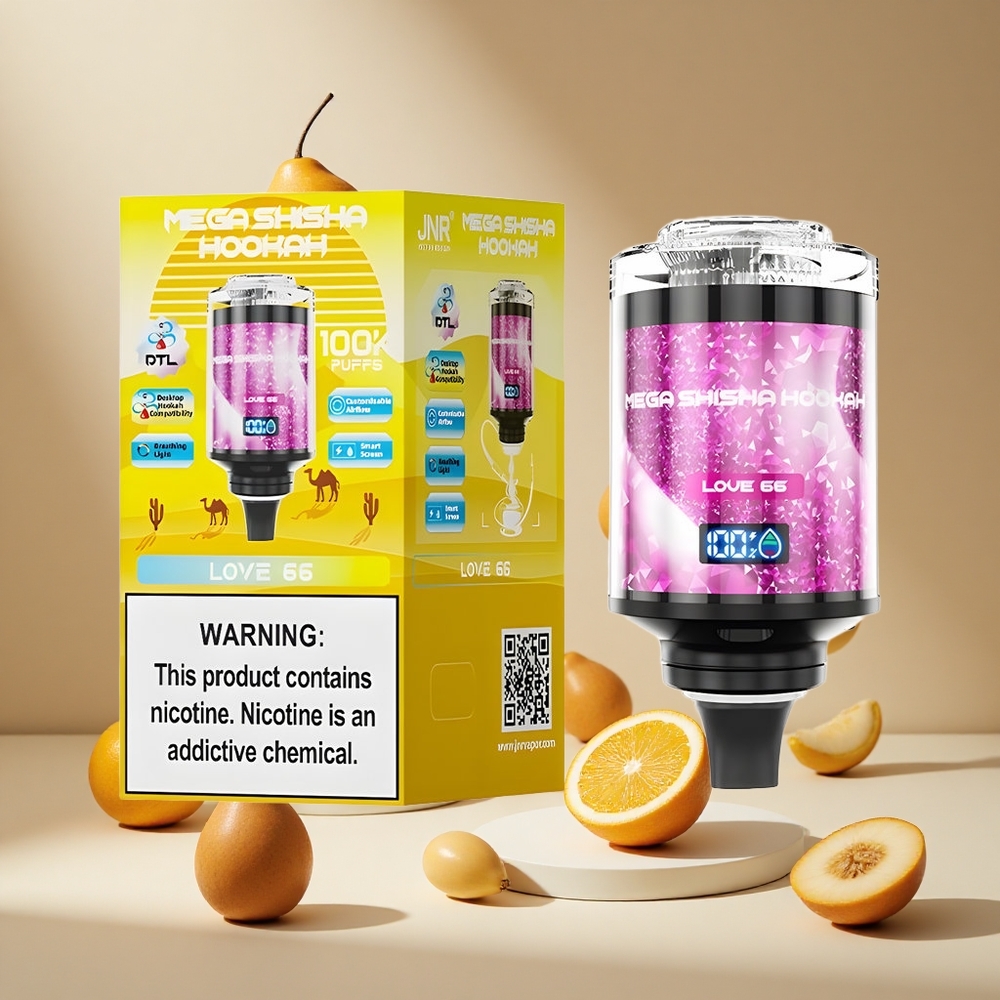 Amor 66 JNR Mega Shisha Hookah 100K Compatibilidad de Escritorio