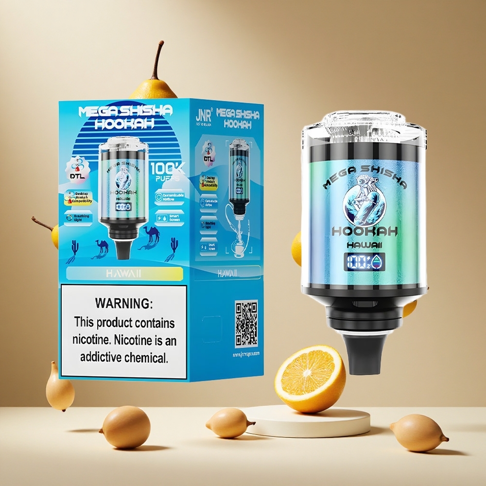 Compatibilidad con Escritorio JNR Mega Shisha Hookah 100K Hawai