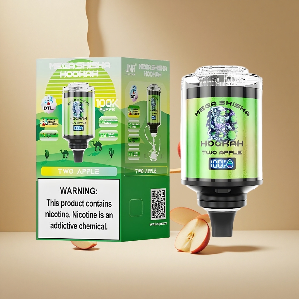 Dos Manzanas JNR Mega Shisha Hookah 100K Compatibilidad con Escritorio