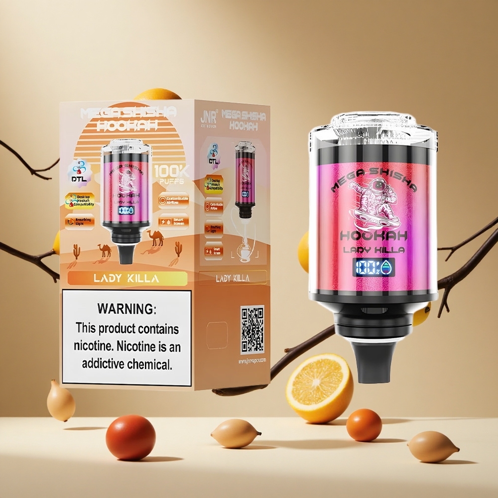Lady Killa JNR Mega Shisha Hookah 100K Compatibilidad de Escritorio